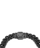 Gunmetal IP Stainless Steel Logo Cuban Link Necklace