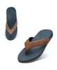 Trey Mens Flip Flops Cushion EVA Thong Comfort Beach Sandals