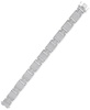 Men's Diamond Pavé Square Link Bracelet (6-1/2 ct. t.w.) in 10k White Gold