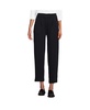 Women's Sport Knit High Rise Pleated Straight Leg Crop Pants