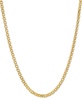 16" Bismark Link Chain Necklace (1-1/2mm) in 14k Gold