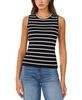 Women's Striped Sleeveless Sweater