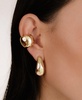 Chunky Metal Cuff Earrings
