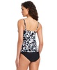 Women's Opposites Attract Tankini Top & High-Waist Bottoms 