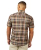 Men's Gradient Check Short Sleeve Shirt