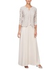 Lace Jacket & Lace-Top Gown