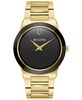 Men's Modern Millennia Gold-Tone Stainless Steel Bracelet Watch 41mm