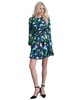 Women's Printed Pleated A-Line Dress