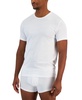 Men's 4-Pk. Classic-Fit Solid Cotton Undershirts, Created for Macy's 