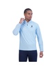 Men's Solid Pique Quarter Zip Sweatshirt