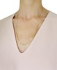 24" Two-Tone Open Curb Link Chain Necklace (3-1/6mm) in Solid 14k Gold & White Gold