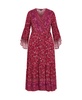 Plus Size Belle Wrap Maxi Dress