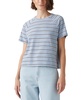 Women's Striped Game Day Cotton T-Shirt