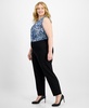 Women's Mid-Rise Slim-Leg Pull-On Pants