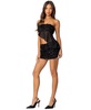 Womens Nya Asymmetric Chiffon Flower Top