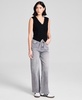 Women's Lace-Trim V-Neck Woven Vest, Exclusively at Macy's