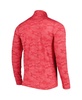 Men's Red Kansas City Chiefs Brigade Quarter-Zip Sweatshirt