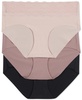 b.tempt'd Women's 3-Pk. b.bare Lace-Trim Hipster Underwear