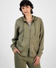 Women's Zippered Drawstring Hoodie, Exclusively at Macy's 