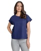 Women's Short Sleeve Button Detail Top