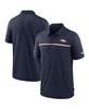 Men's Navy Denver Broncos Sideline Early Season Team Performance Polo