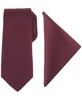 Men's Modern Textured Tie & Pocket Square Set, Created for Macy's