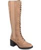 Women's Jenicca Wide Calf Lace Up Boots