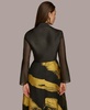 Women's Open-Front Long-Sleeve Shrug 