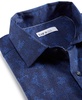 Men's Slim-Fit Melange Solid Dress Shirt, Created for Macy's