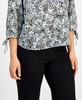 Women's Printed V-Neck Blouse