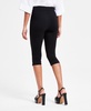 Women's Ponté-Knit Side-Zip Capri Pants, Exclusively at Macy's