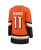 Women's Trevor Zegras Orange Anaheim Ducks Home Premier Breakaway Player Jersey