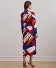 Petite Belted Printed Shirtdress