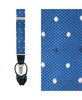 32MM Polka Dot Convertible Suspenders