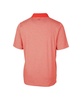 Men's Cincinnati Bengals Helmet Forge Tonal Stripe Stretch Polo