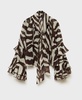 Women's Flared Sleeves Printed Blouse
