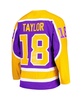 Men's Dave Taylor Purple Los Angeles Kings 1980/81 Blue Line Player Jersey