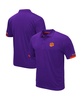 Men's Purple Clemson Tigers Big and Tall Santry Polo Shirt