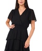Women's Jacquard Smocked Waist Tiered Midi Dress