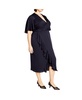 Plus Size Soft Ruffle Dress