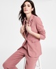 Women's Notched-Collar One-Button Blazer, Exclusively at Macy's