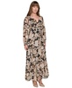 Women's Floral-Print Maxi Dress