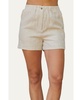 Women's Gretchen Cuffed Linen Shorts