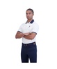 Men's Checker Rib Tech Pique Sports Fit Polo Shirt