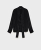 Women's Bow Detail Satin Shirt