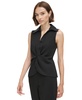 Women's Sleeveless Twist-Front Top 