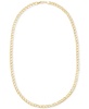 20" Curb Link Chain Necklace (5mm) in 14k Gold