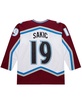 Men's Joe Sakic White Colorado Avalanche 2000-01 Power Play Jersey