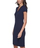 Petite Short-Sleeve Sheath Dress 
