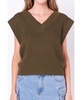 Women's V-neck Knit Sweater Vest